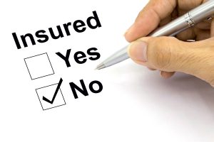 Tick box: Insured Yes or No