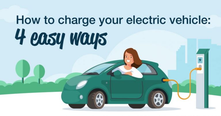How to charge your electric vehicle: 4 easy ways