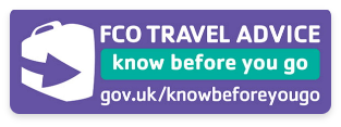 FCO Travel Advice button