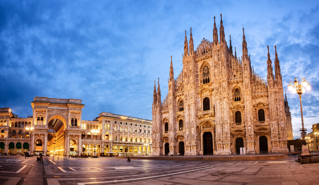 The Duomo Cathedral in Milan 