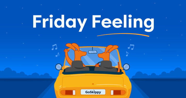 GoSkippy's Friday Feeling Playlist Cover